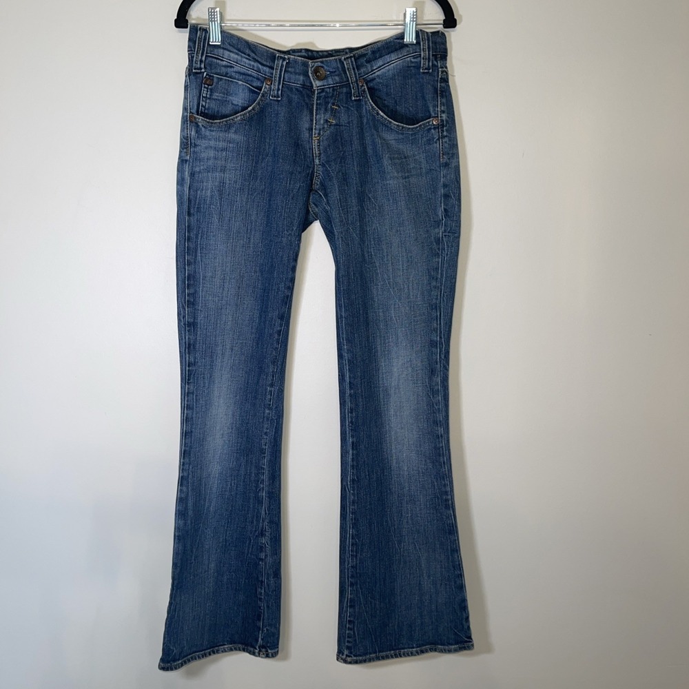 Vintage Y2K Miss Sixty Ex Love Jeans Size 30 Low Rise Bootcut Medium Wash 32 L